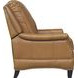 Ashebrooke Shoreham Ponytail Leather Push Thru The Arms Recliner with Nailhead Trim