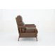 Ashland Oasis Walnut Leather Push Thru The Arms Recliner