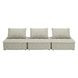 Bales Taupe Modular 117" Sofa