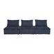 Bales Navy Modular 117" Sofa
