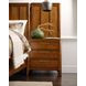 Aspire Profile Brown 3 Drawer Nightstand With Built In Outlet