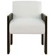 Astor Espresso Oak Performance Fabric Accent Chair