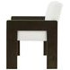 Astor Espresso Oak Performance Fabric Accent Chair