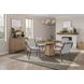 Aurora Latte and Gray Performance Upholstered Sling Chair Set of 2