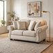 Attleboro Beige Loveseat