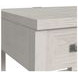 Rhiannon Antique White Square End Table with USB Charging