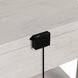 Rhiannon Antique White Square End Table with USB Charging