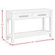 Rhiannon Antique White Rectangular Sofa Table