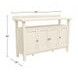 Avery Coconut Milk 4 Doors Sideboard