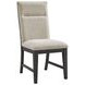 Edge Light Gray Upholstered Dining Chair Set of 2
