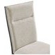 Edge Light Gray Upholstered Dining Chair Set of 2