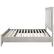 Fiona Mist Gray Queen Upholstered Storage Panel Bed