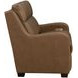 Ayden Hillwood Toffee Leather 60" Power Reclining Loveseat with Power Headrests and Power Lumbar