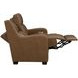 Ayden Hillwood Toffee Leather 60" Power Reclining Loveseat with Power Headrests and Power Lumbar