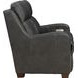 Ayden Elway Dark Gray Leather Power Reclining Living Room Set with Power Headrest and Power Lumbar
