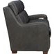 Ayden Elway Dark Gray Leather Power Reclining Living Room Set with Power Headrest and Power Lumbar