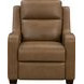 Ayden Hillwood Toffee Leather Power Recliner with Power Headrest and Power Lumbar