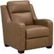 Ayden Hillwood Toffee Leather Power Recliner with Power Headrest and Power Lumbar