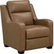 Ayden Hillwood Toffee Leather Power Recliner with Power Headrest and Power Lumbar