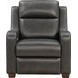 Ayden Elway Dark Gray Leather Power Reclining Living Room Set with Power Headrest and Power Lumbar