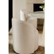 Sylvie Cream Upholstered Outdoor Swivel Dining Chair