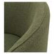 Sylvie Green Upholstered Outdoor Swivel Dining Chair