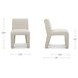 Verona Cream Upholstered Outdoor Dining Chair