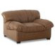 Halston Tan Leather Living Room Set
