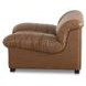 Halston Tan Leather Living Room Set
