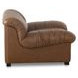 Halston Tan Leather Upholstered Lounge Chair