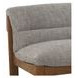 Pierce Flecked Black Upholstered Accent Chair