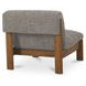 Pierce Flecked Black Upholstered Accent Chair