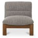 Pierce Flecked Black Upholstered Accent Chair