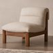 Pierce Flecked Beige Upholstered Accent Chair