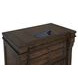 Grand Teton Distressed Brown Oak Nightstand