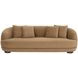 Serafina Kona Camel 94" Sofa with Pillows