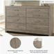 Culverbach Gray Dresser