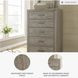 Culverbach Gray 5 Drawer Chest
