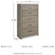 Culverbach Gray 5 Drawer Chest