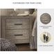 Culverbach Gray 2 Drawer Nightstand