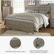 Culverbach Grey King Panel Bed