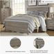 Culverbach Grey Queen Panel Bed
