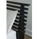 Danziar Matte Black Full Slat Headboard
