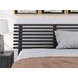 Danziar Matte Black Full Slat Headboard