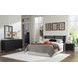 Danziar Black 6 Drawer Dresser and Rectangular Mirror