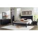 Danziar Black 6 Drawer Dresser and Rectangular Mirror