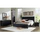 Danziar Black 6 Drawer Dresser and Rectangular Mirror