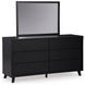 Danziar Black Youth Panel Bedroom Set