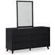 Danziar Black Youth Panel Bedroom Set