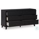 Danziar Black Youth Panel Bedroom Set